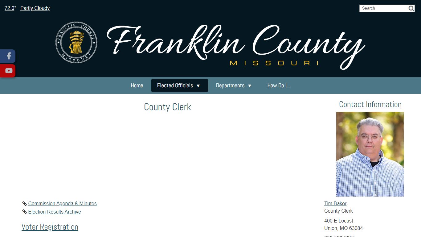 County Clerk - Franklin County, MO